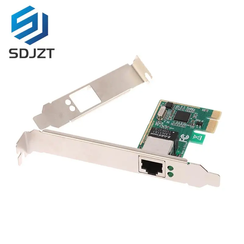 

New 1000Mbps Gigabit Ethernet PCI Express PCI-E Network Card 10/100/1000M RJ-45 RJ45 LAN Adapter Converter Network Controller