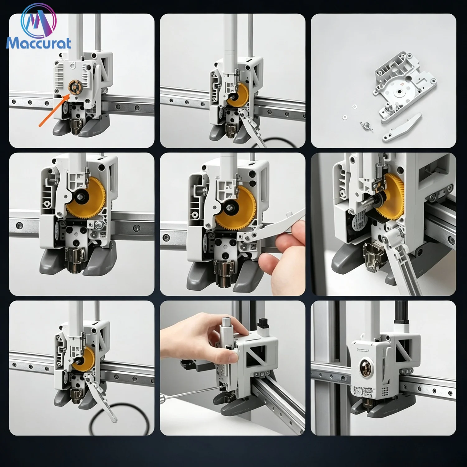 Extruder Filament Cutter Lever Handle Replacement For Bambu Lab A2L 3D Printer Accessories Replacement Filament Cutter Blades