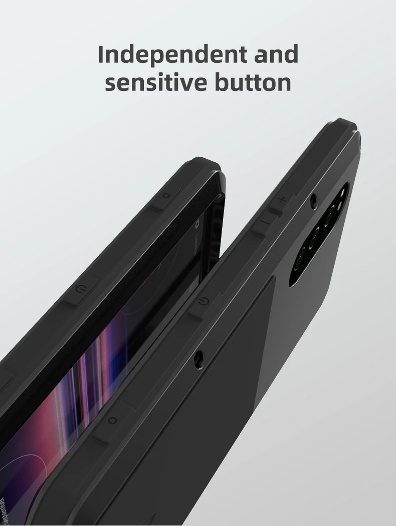 

Love Mei Metal Aluminum Case For Sony Xperia 1 5 10 Ii XA XA1 Plus X Cover Powerful Armor Shockproof Life Waterproof Case Coque