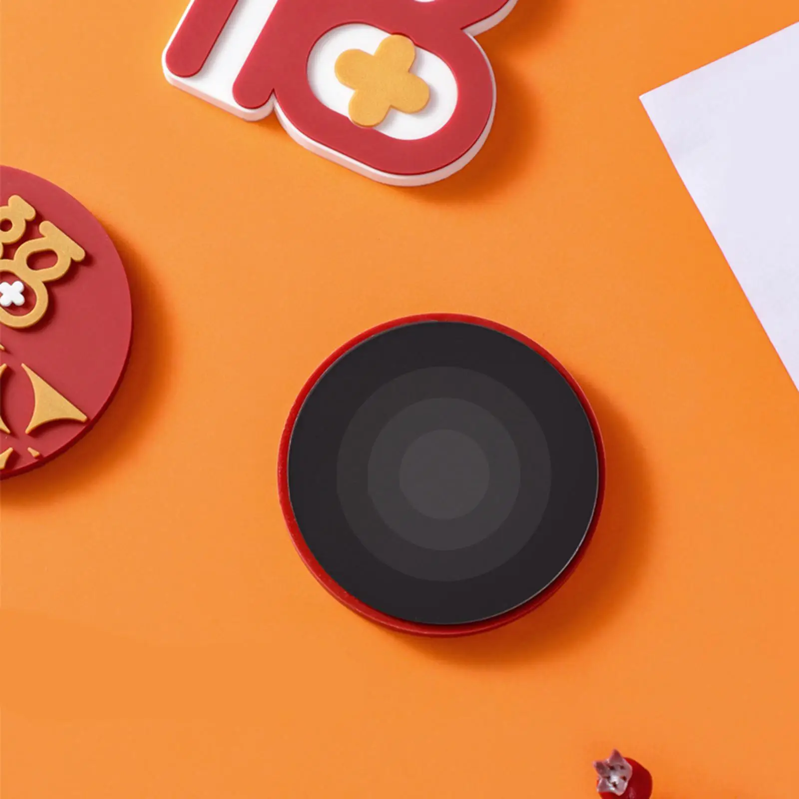 2 Pieces Silicone Refrigerator Magnets for Home Maps Tourism Souvenir