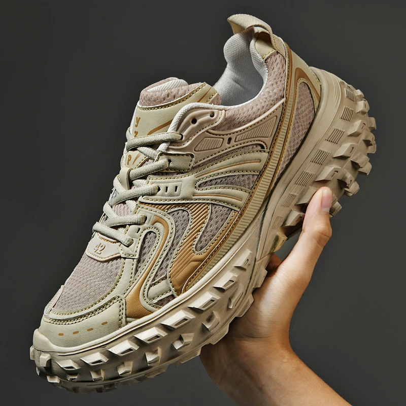 

Men's Shoes 2025 New Autumn Trendy Brand Torre Men's Thick Sole Increased Casual Flow Reflective Sports Running Trendy Shoes
