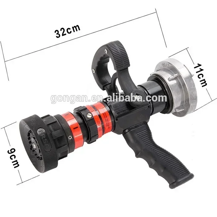 Fire Extinguishing Pistol Grip Branch Pipe Spray Spray Fire Water Hose Sprinkler Nozzle