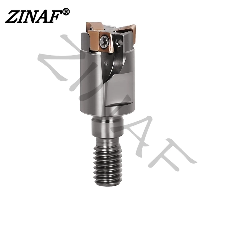 4N TE90 fast feed locking tooth type milling cutter head tungsten steel seismic resistant milling cutter head 4NKT060308R insert