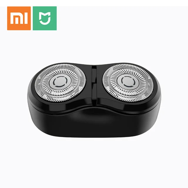 Xiaomi-Cabezal de afeitadora Mijia S100 Original, repuesto de cabezal de Afeitadora eléctrica IPX7, resistente al agua, cuchilla recortadora de barba