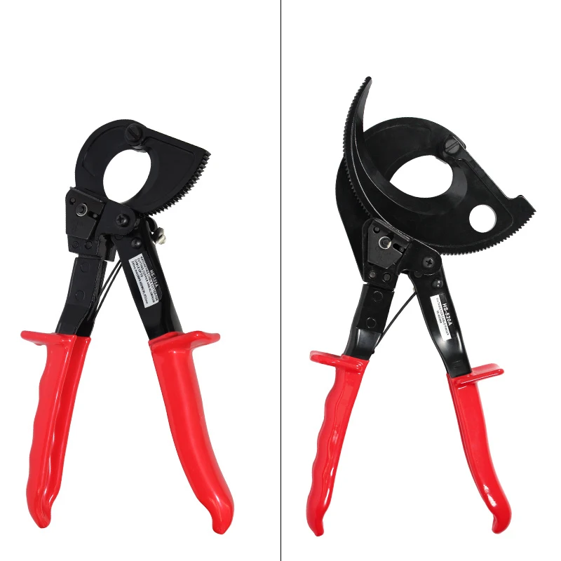 Taglierina per cavi elettrici a cricchetto HS-320A/520A tagliata fino a 400 mm2 utensile manuale per il taglio di fili a cricchetto