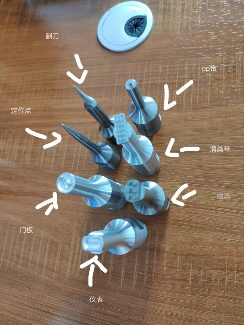 

28KHz 35KHz Ultrasonic Spot Welder Welding Head | Customizable Size 1pc Replacement Accessory