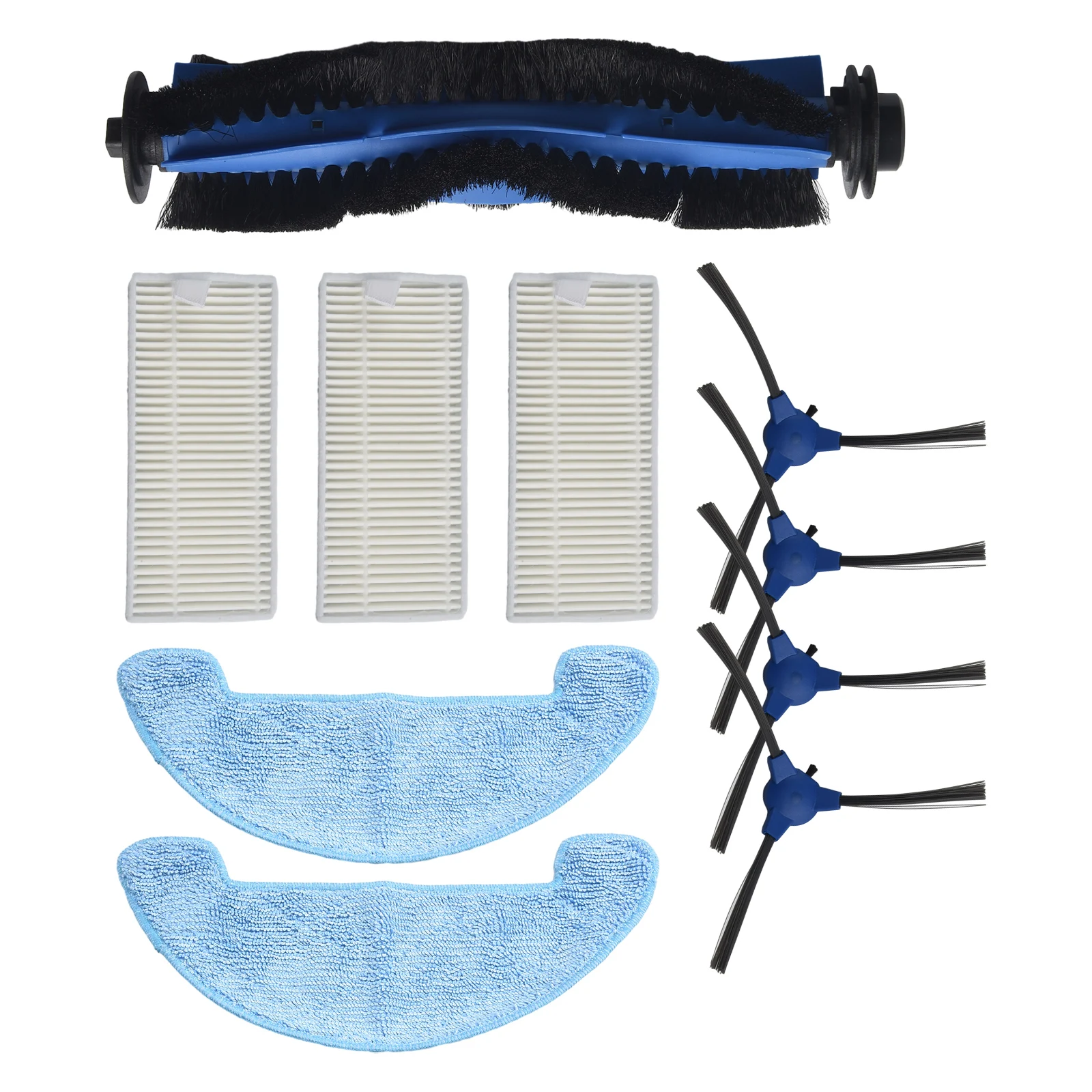 

Accessories Side Brushes Water Absorption Replaced 1set Brush Roll Filters For Venga VG Rvc 3000 3001 Microfiber Cloths