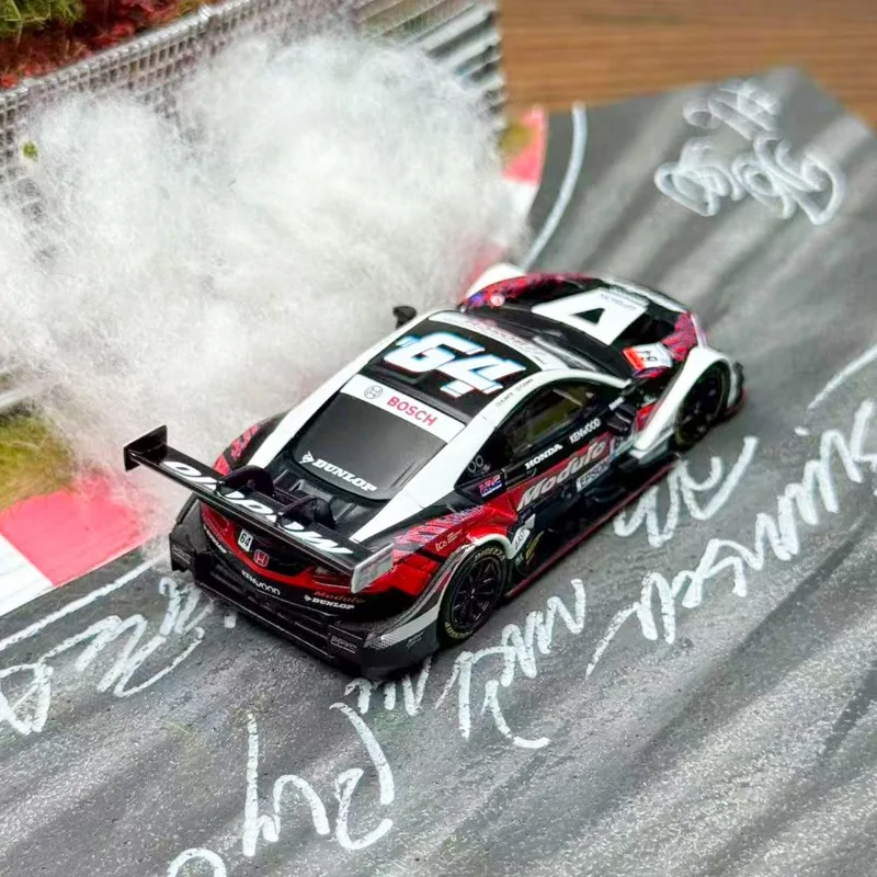 MINIGT 1/64 NSX GT500 # 64-legering speelgoedmotorvoertuig gegoten metalen modelgeschenken