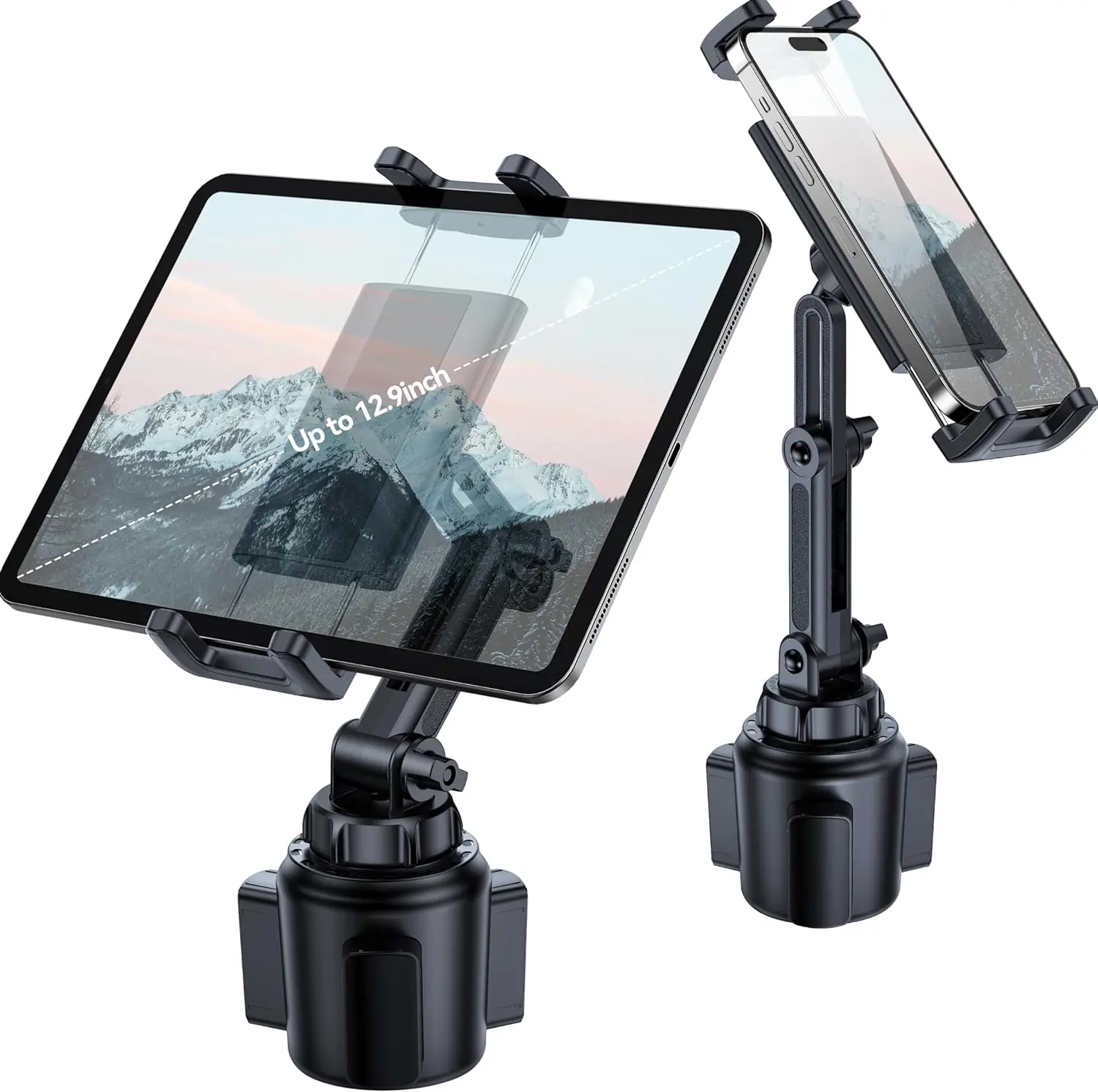 

Tablet Holder for Car for iPad Cup Holder Car Mount iPad Holder for Car Tablet Mount for iPad 4.7-12.9 inch