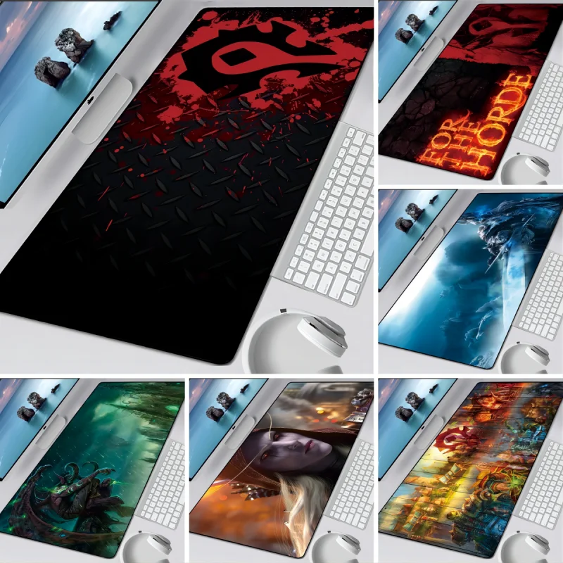 WOW Speed Computer Mouse Pad ملحقات الألعاب، وسادات ماوس كبيرة لغرفة المنزل، وسادات ديكور الكمبيوتر المحمول، ومكتب لوحة مفاتيح الكمبيوتر #1