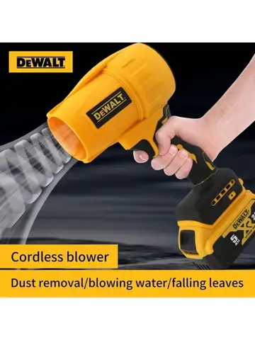 Dewalt Electric Turbo Blowers Car Dryer Handheld Dust Blowing Tool  Use Car and Home Daily Household Electric Dust Collector