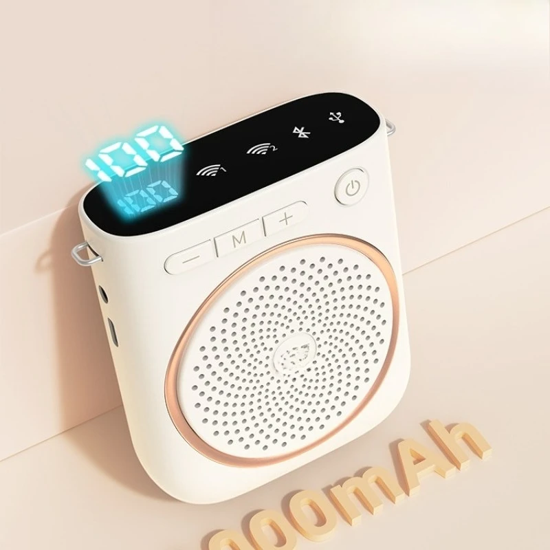 

Wireless collar clip type little bee loudspeaker teacher class microphone large volume speaker