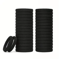 Heavy Duty Hair Ties 99 Pack, Thick Large No Crease Hair Bands for Women, Bulk Elastic Ponytail Holders for Thick Hair & Braids, - Image 4