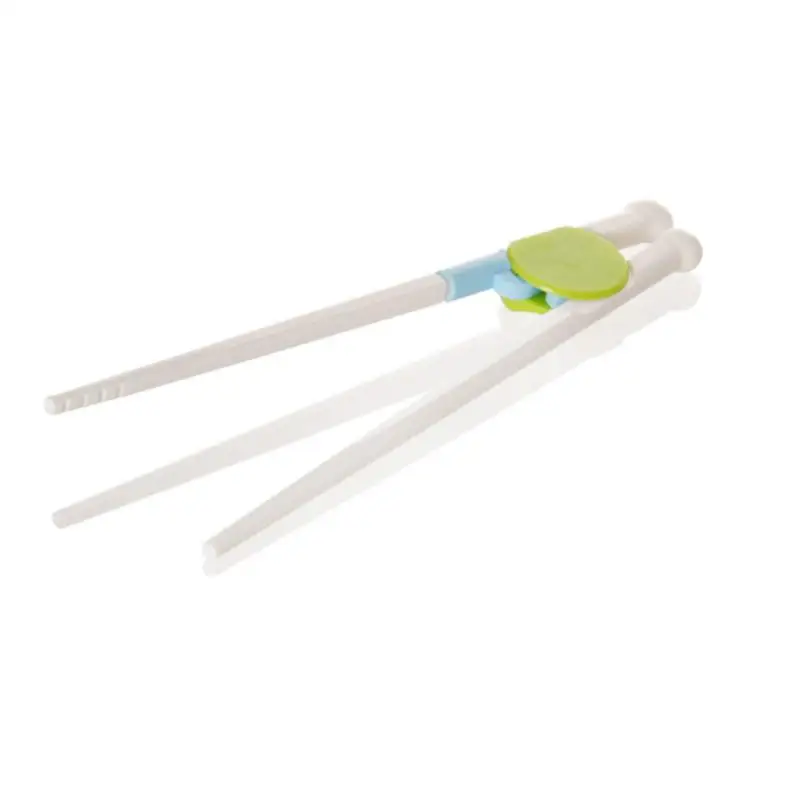 Baby Chopsticks Green Healthy Material Learning Chopsticks Early Education Candy Colors Wide Head Practice Chopsticks Train Baby