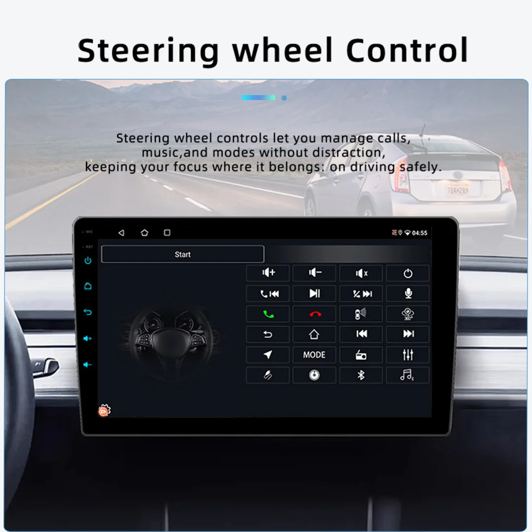 راديو تلقائي XFY CarPlay يعمل بنظام أندرويد لسيارة VW BMW Jeep Audi Honda Ford KIA أنظمة ذكية للسيارة RDS DSP 2DinAutoradio جديد 2026 #6