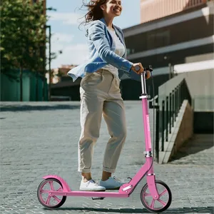 Scooter Erwachsener Pedalfaltung, großes Jugendrad, Handbremse, neuer Stil, Cross Life 6 Hauptverkaufstrotinea Erwachsener - №6