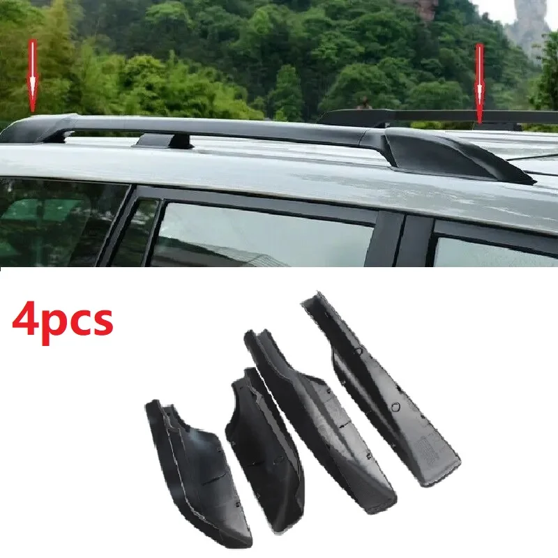 

4pcs For Toyota RAV4 XA30 ABS Roof Rack Rail End Cap Replace Protective Cover Decor 2006 2007 2008 2009 2010 2012