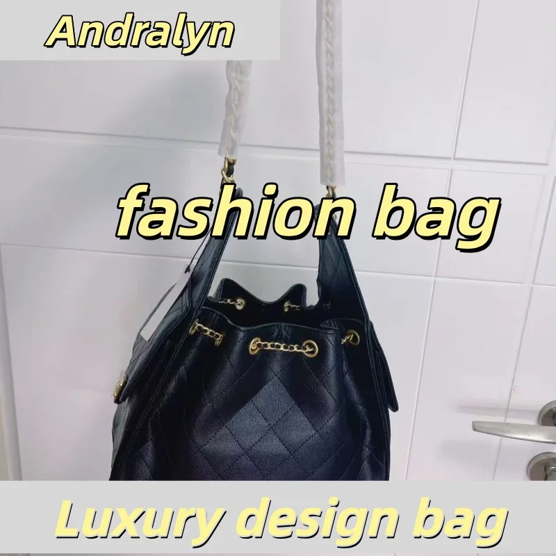 

Real Leather underarm Women's bucket bags 2025 new fashion high quality luxury design bags shoulder bag handbag bags of women