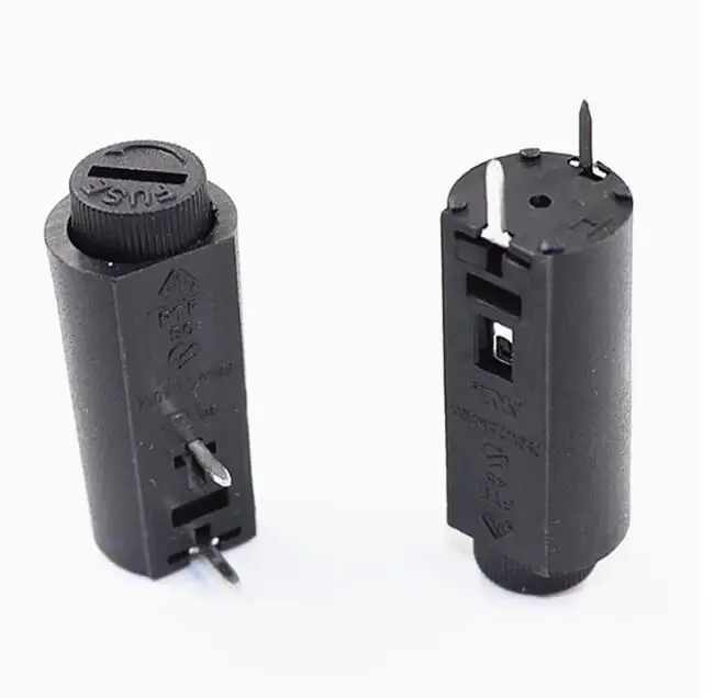 

20PCS x PTF50 PTF45 PCB Horizontal Fuse Holder PTF-50 PTF-45 5*20mm Panel Mount Fuse Holder