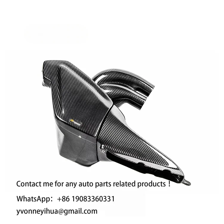 Airspeed Brand Strong And Durable 100% Dry Carbon Fiber Cold Air Intake System For AUDI S6 RS6