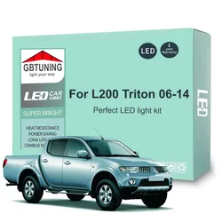 11Pcs Car LED Interior Light Bulb For Mitsubishi L200 Triton Strada Sportero Hunter 2006 2007 2008 2009 2010 2011 2012 2013 2014