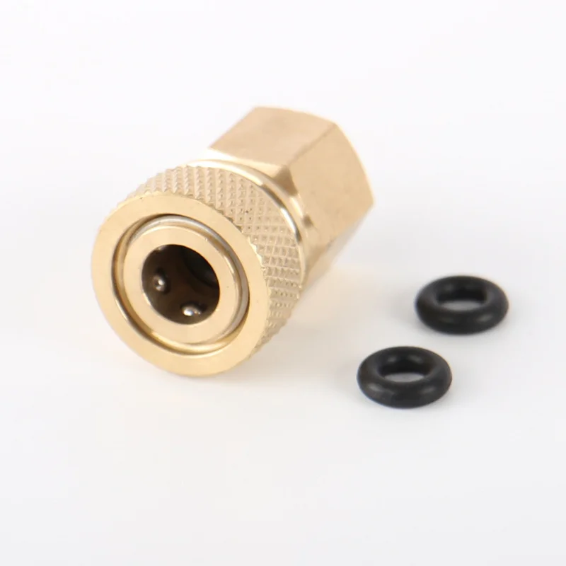 5 pezzi per giunti rapidi per bombole di gas ad alta pressione con filettatura interna da 8 mm/ 30 mpa