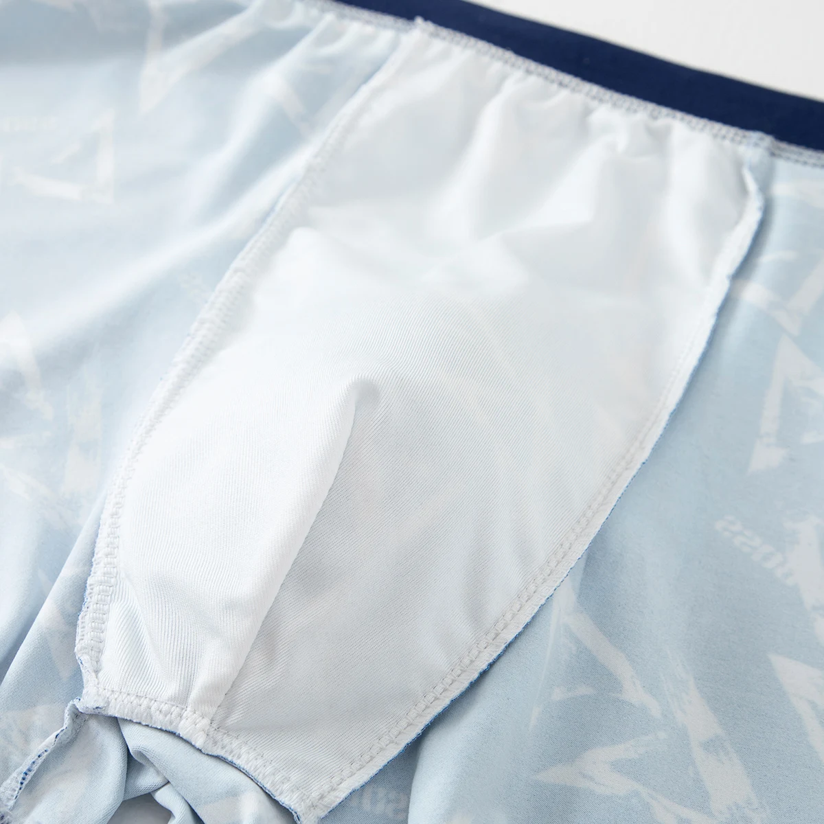 4-teiliges Set bedruckter Unterwäsche für Männer und Jugendliche, bequeme flache Boxershorts mit elastischem Bund, mehrfarbige Freizeitshorts – Detail 12