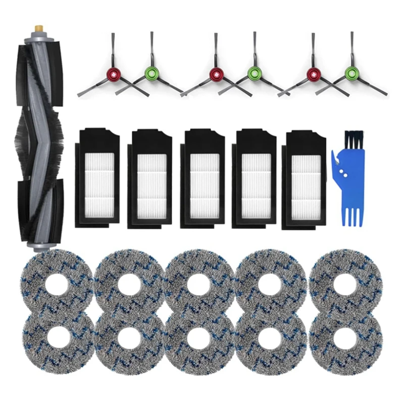 Piezas de Repuesto de plástico para aspiradora Ecovacs Deebot X1 Turbo, X1 Omni, accesorios X1E Omni