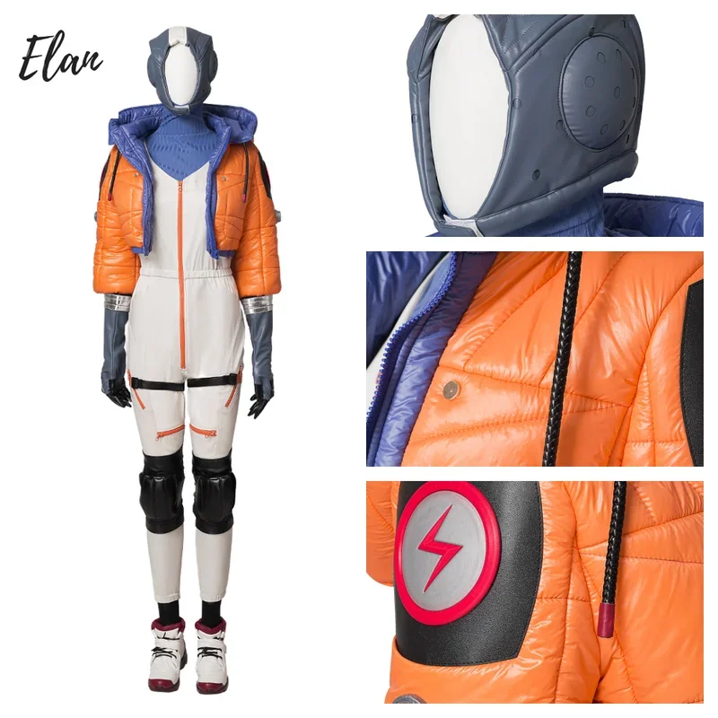 New Arrival Apex Legends Wattson Cosplay Costume Apex Natalie Paquette Costumes Halloween Party Masquerade for Woman