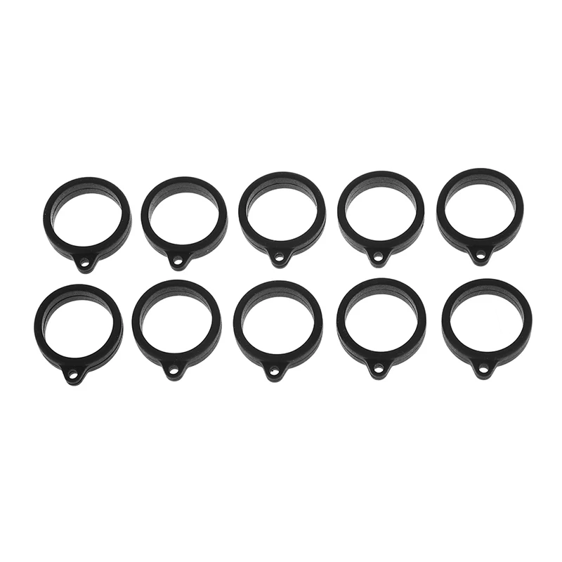 10Pcs Rubber Ring Rope Pen Lanyard Holder Soft Hoop Universal 8mm/13mm/20mm/16mm Silicone Ring Bands Silicon Rings High Quality