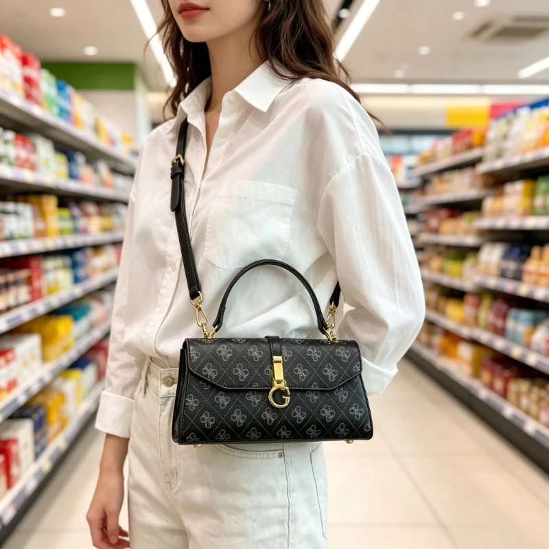 Elegant Designer Shoulder Bag For Women Premium Leather Crossbody Handbag Stylish Tote Messenger Purse Luxury Brand Ladies