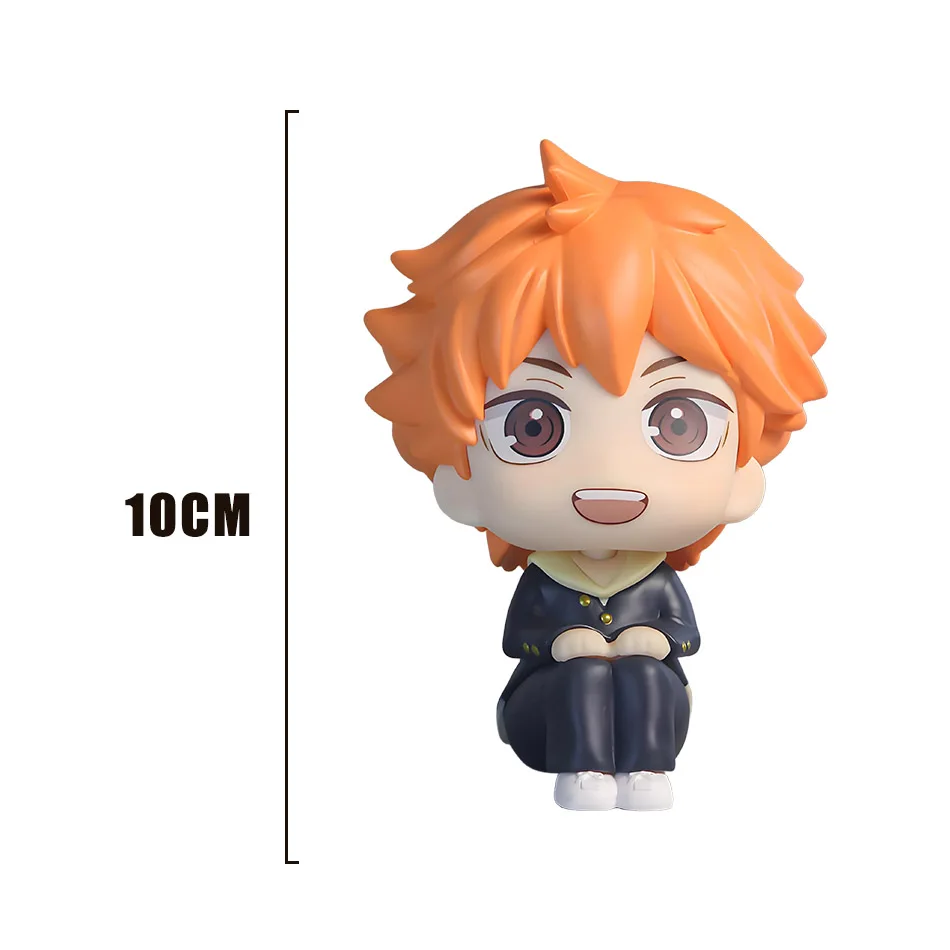 Figure anime Jujutsu Kaisen Haikyuu!! Shoyo Hinata Action Figures PVC Tobio Kageyama Giocattoli per bambini Collezionista Haikyu Modello B