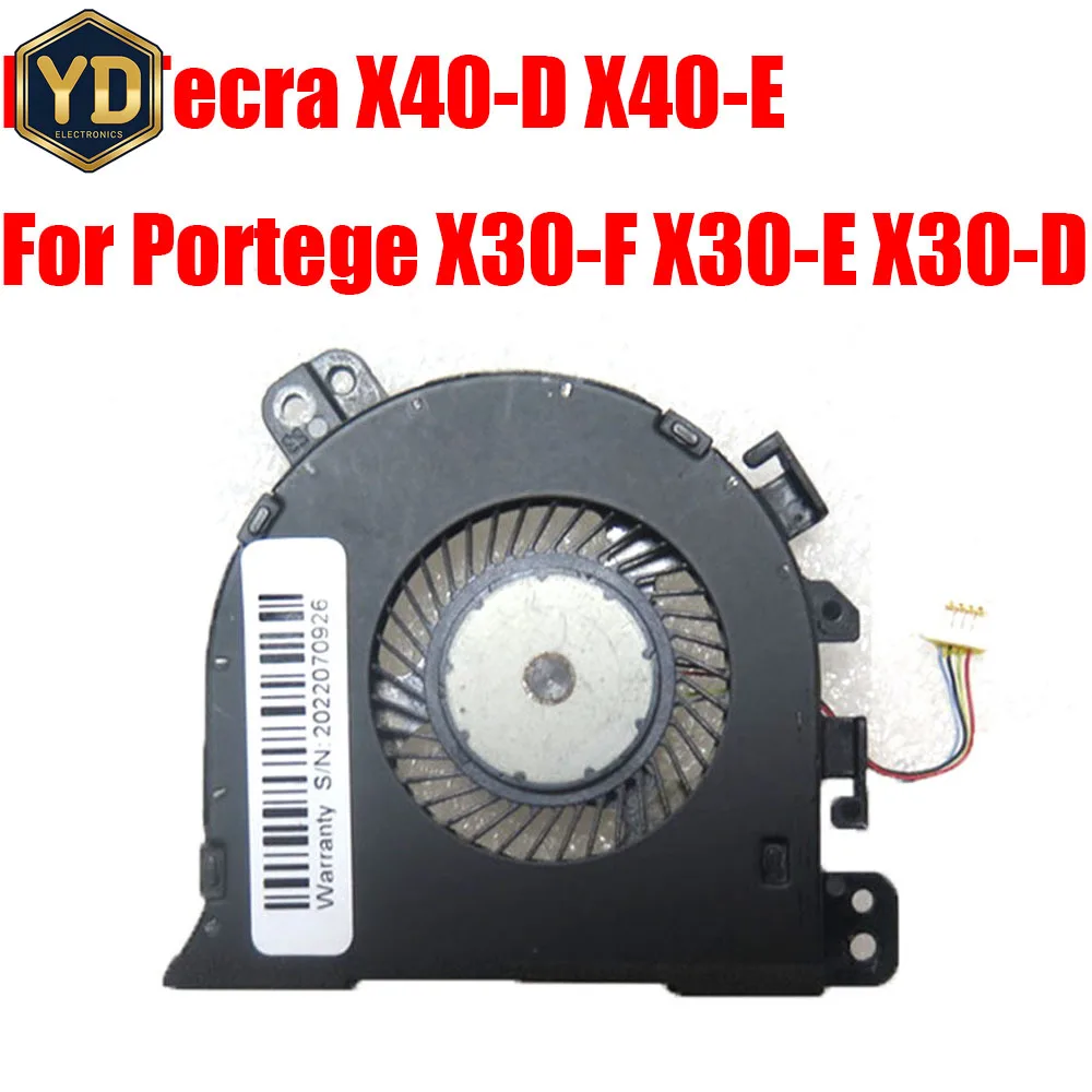 

YD Laptop CPU Fan For Toshiba For Tecra X40-D X40-E For Portege X30-F X30-E X30-D DC5V