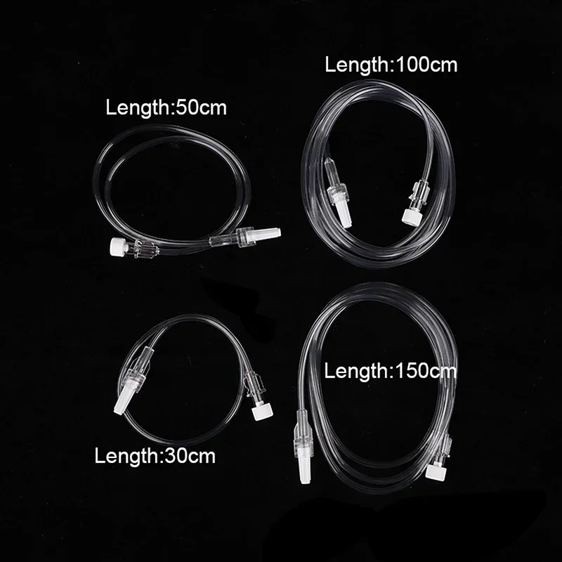 30/50/100/150CM Infusion Extension Tube Sterile IV Infusion Extension Line Disposable IV Infusion Extension Hose For Syringe