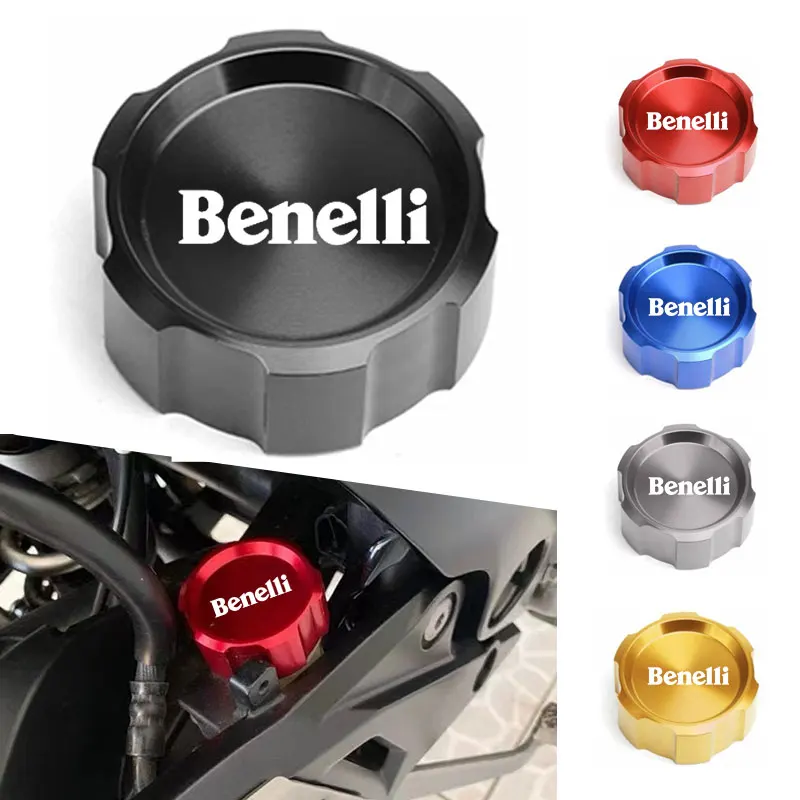 For BENELLI TRK 502 TNT135 TNT300 TNT600 BN600 BN302 TNT KYMCO AK550 TRK502 Rear Brake Fluid Cylinder Master Reservoir Cover Cap