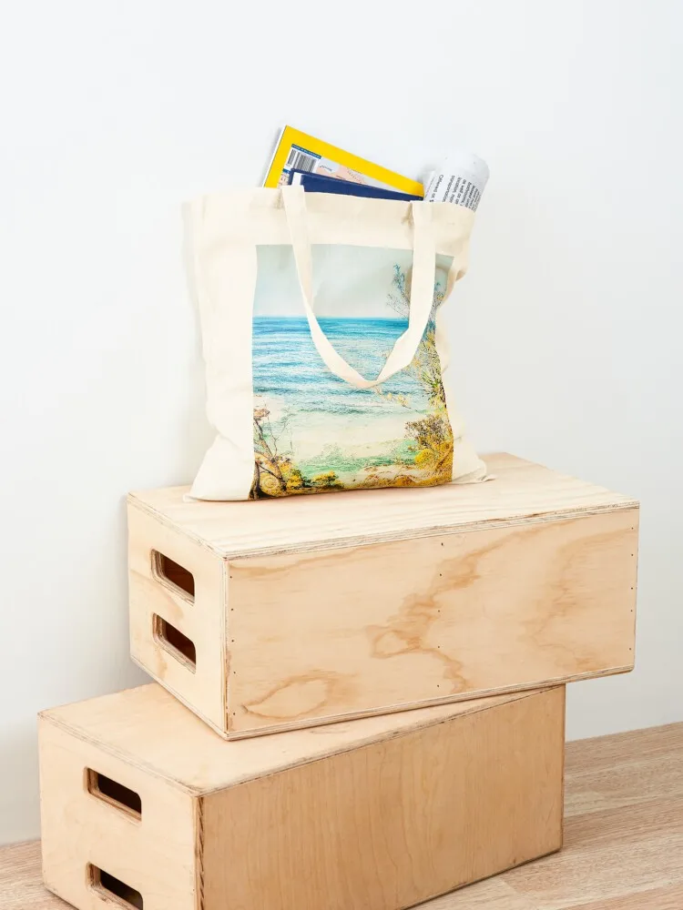 Noosa National Park view from Hell’s Gate Tote Bag shopping bag logo cloth bag woman eco pack Portable shopping