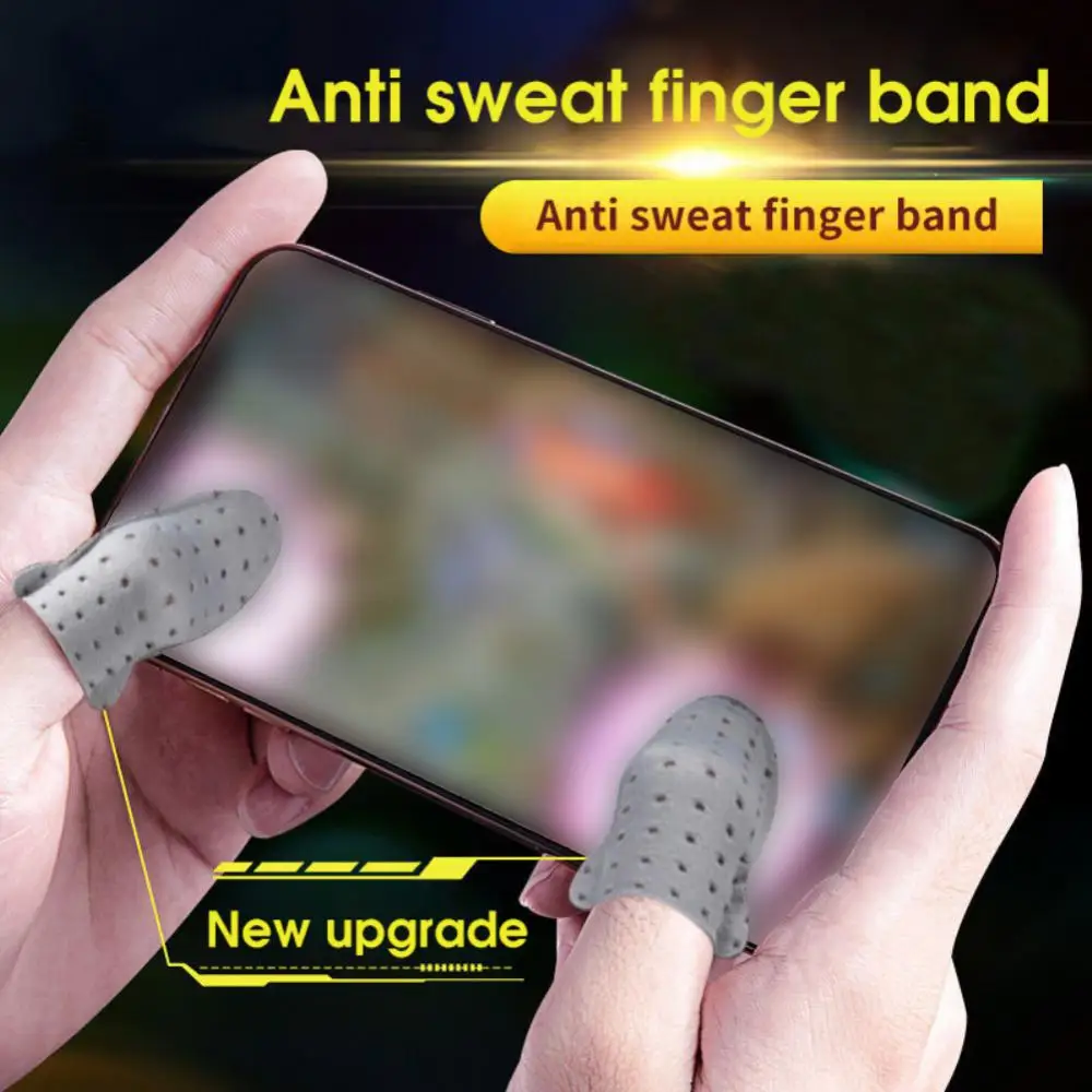 Two Finger Touch Screen Game Finger Cover Anti Slip Scalable Elite Level High-quality Finger And Thumb Sleeve Game Fingertips