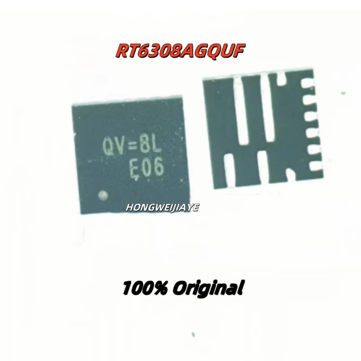 

5PCS 100% New RT6308AGQUF QV= UQFN-13 Brand New Original Chips ic