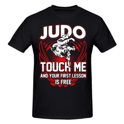 Martial Arts Lover Tee Me and Your First Lesson Is-free Fighters Instructors T-shirt Judo Men's T Shirt  Graphic Print Harajuku