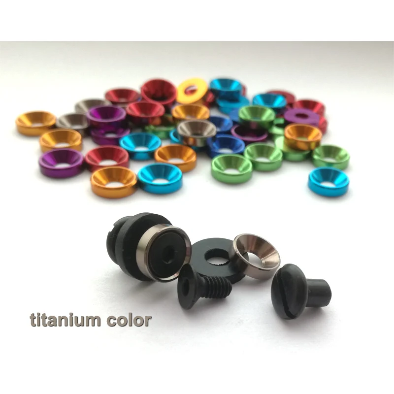 7.5mm x  5mm Titanlum Color  Kydex Holster SUS304  screw Holster hardware chicago screw for Tek lok buckle screw DIY