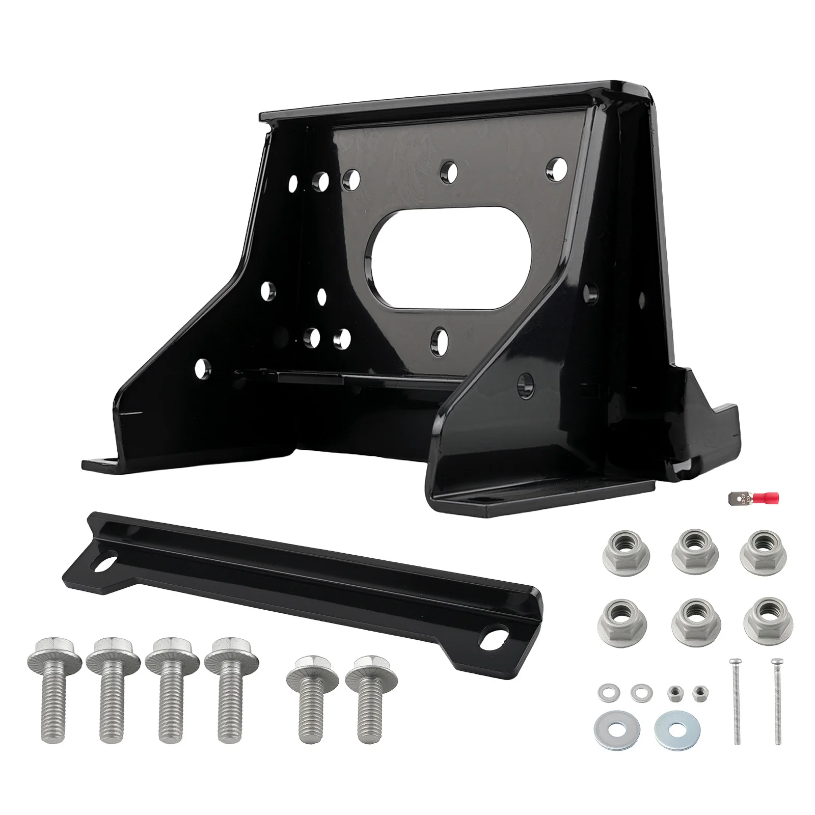 

UTV Winch Mount,Front Winch Mounting Bracket for 2018-2022 820 Mule PRO-FXR