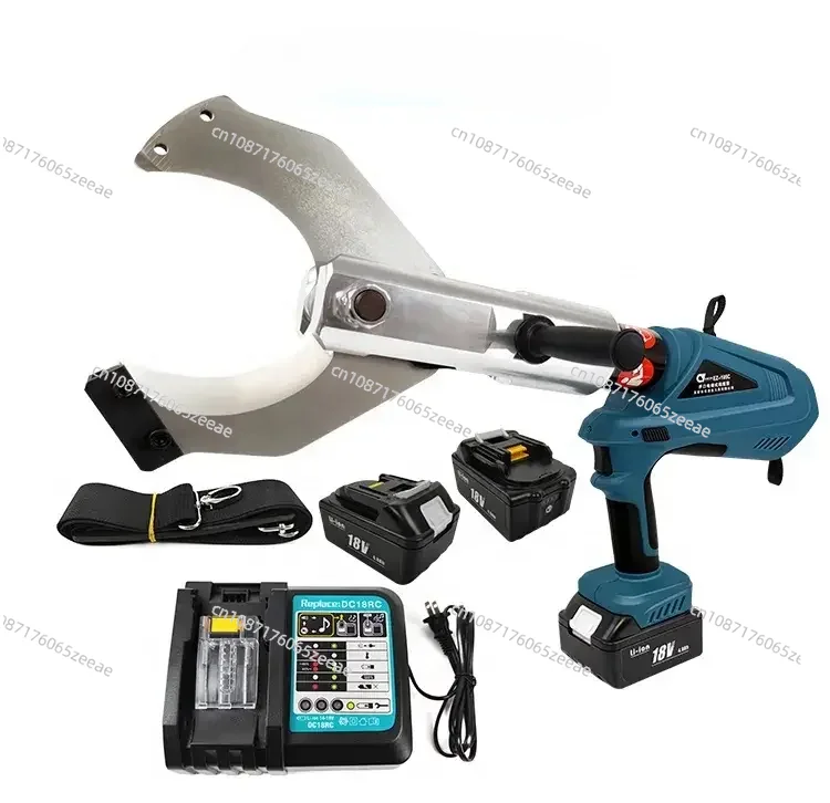 EZ-400 Battery Cu50-400mm2 Portable Wireless Cordless Hydraulic Cable Crimper Connector Copper Cordless Electric Crimping Tool