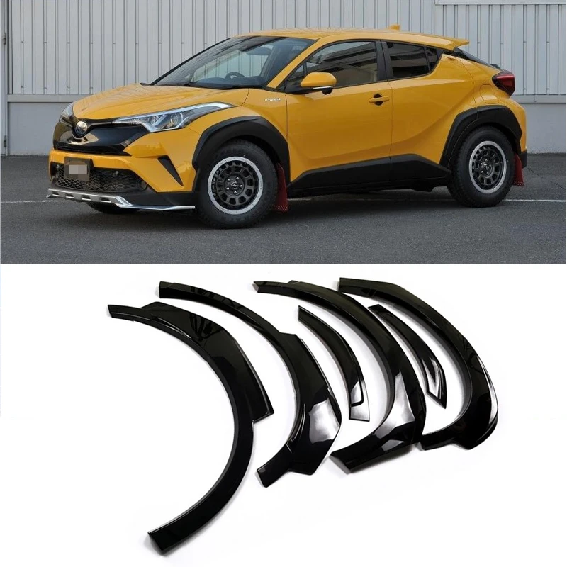 For Toyota C-HR CHR 2016-2021 Car Front Rear Mudguard Low Fender Splash Protector Protective Guards Flares Mudflaps