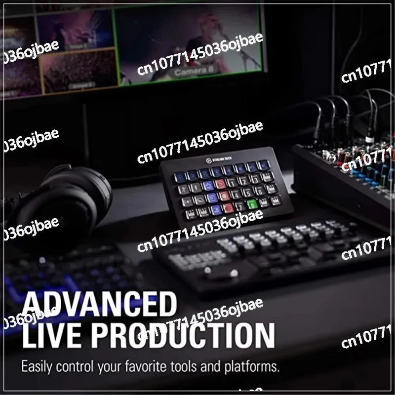 Elgato Stream DeckLCD 15/32-клавишный контроллер содержания в реальном времени для Windows 10 и MacO 10,13 или позже Elgato Stream DeckLCD 15/32-клавишный контроллер содержания в реальном времени для Windows 10 и MacO 10,13 или позже