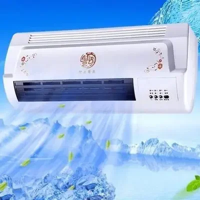 Small Air Conditioning Dual-Use Household Air Conditioner Fan Mini Air Cooler Remote Control Thermantidote Dormitory Cold Fan