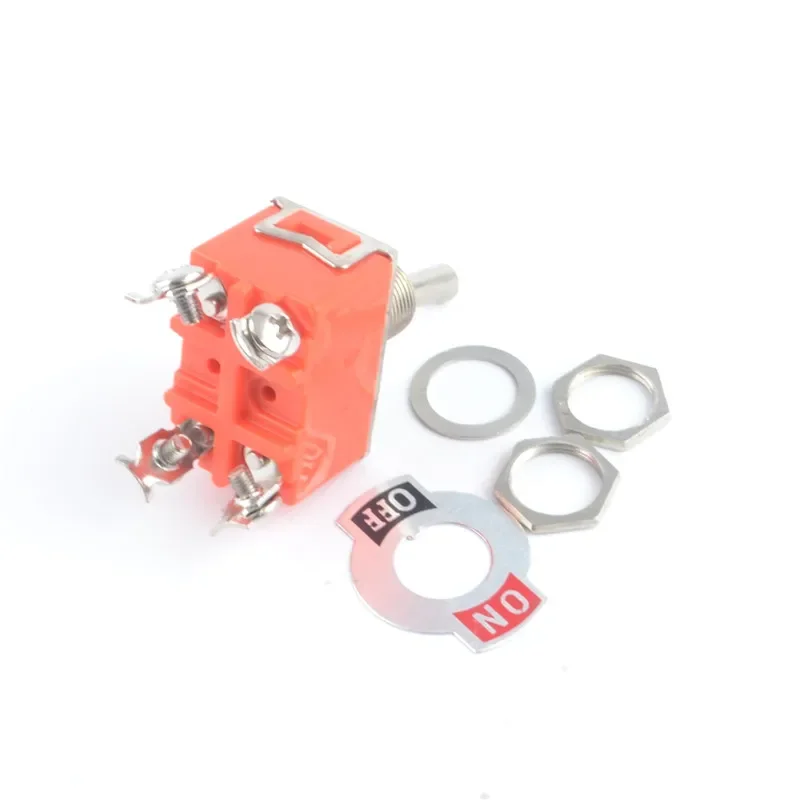 1PCS E-TEN1221 15A 250VAC 4PIN ON-OFF Toggle switch Rocker switch The power switch micro orange