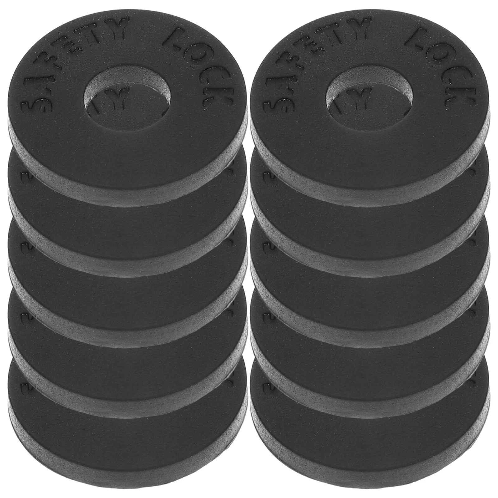 

10Pcs Silicone Guitar Strap Pads Non- Cushions For Bass Guitar & Acoustic Guitar Safety Accessories