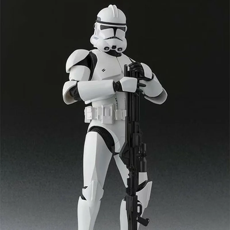 6-Inch Star Wars Mobile Doll Empire White Soldier Model Soldier Red Clone Handmade Anime Toy Collectibles Children'S Gifts