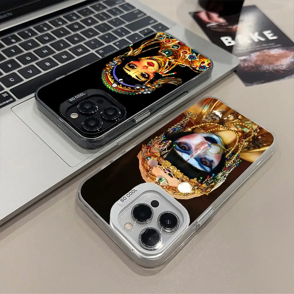 

Чехол для мобильного телефона Jibaro Siren для iPhone 17, 16, 15, 14, 13, 12, 11 X XR XS 8 7 Air Pro Max Plus, полупрозрачный цветной чехол