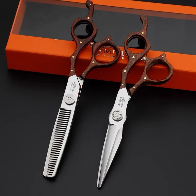 Mizutani-Professional  Scissors, Thinning Shears, Barber Hair Cutting Tools, 5.5 6-6.1-6-5-6-8in 440C VG10